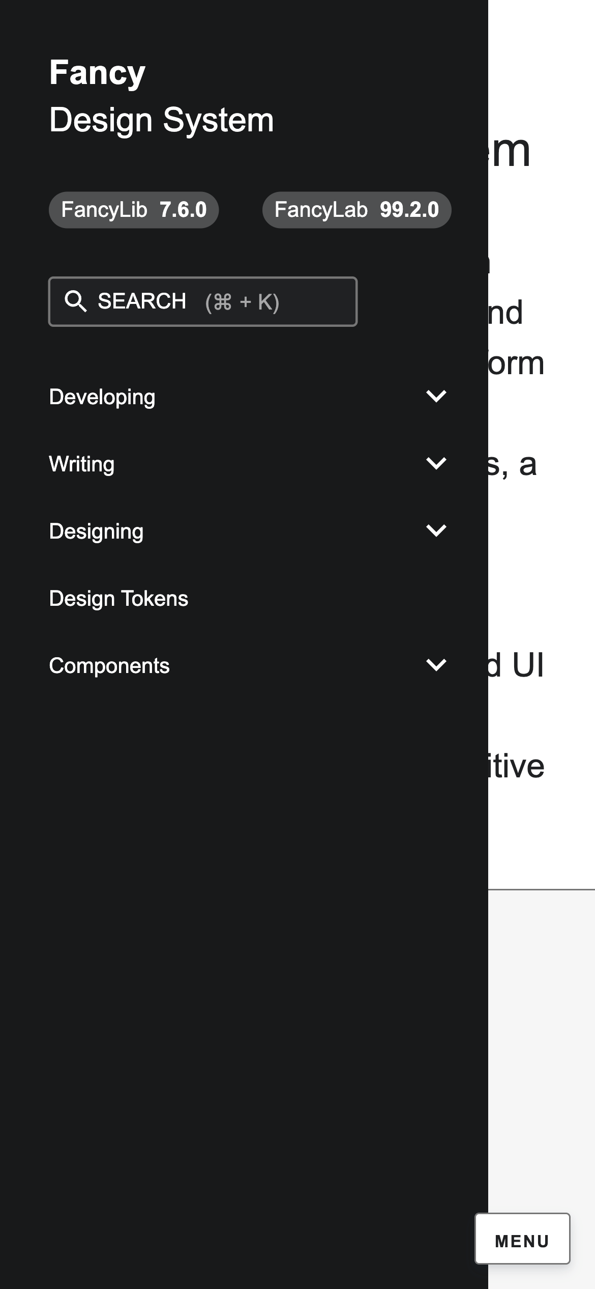 Fancy Design System